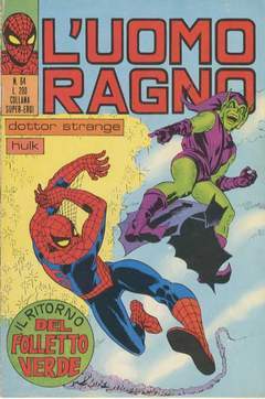 UOMO RAGNO PRIMA SERIE 64-CORNO- nuvolosofumetti.