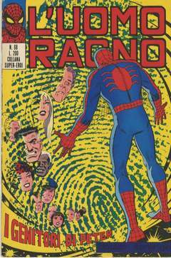 UOMO RAGNO PRIMA SERIE 68-CORNO- nuvolosofumetti.