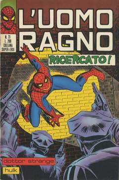 UOMO RAGNO PRIMA SERIE 71-CORNO- nuvolosofumetti.