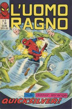 UOMO RAGNO PRIMA SERIE 72-CORNO- nuvolosofumetti.