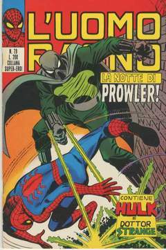 UOMO RAGNO PRIMA SERIE 79-CORNO- nuvolosofumetti.