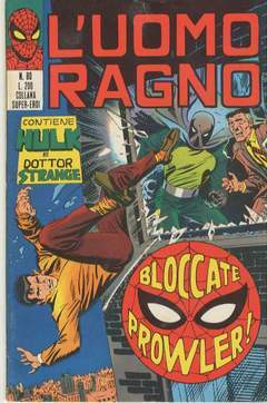 UOMO RAGNO PRIMA SERIE 80-CORNO- nuvolosofumetti.