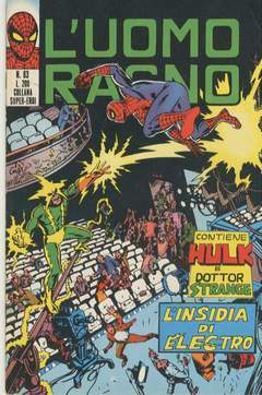 UOMO RAGNO PRIMA SERIE 83-CORNO- nuvolosofumetti.