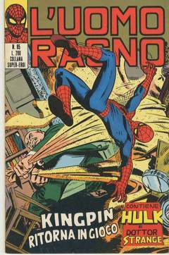 UOMO RAGNO PRIMA SERIE 85-CORNO- nuvolosofumetti.