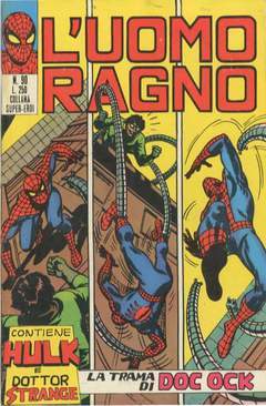 UOMO RAGNO PRIMA SERIE 90-CORNO- nuvolosofumetti.