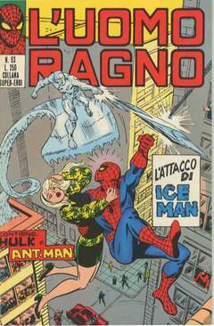 UOMO RAGNO PRIMA SERIE 93-CORNO- nuvolosofumetti.