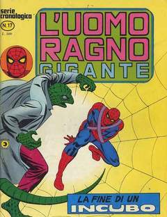 UOMO RAGNO GIGANTE 17-CORNO- nuvolosofumetti.