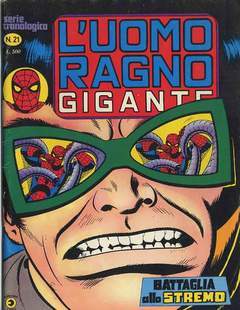 UOMO RAGNO GIGANTE 21-CORNO- nuvolosofumetti.