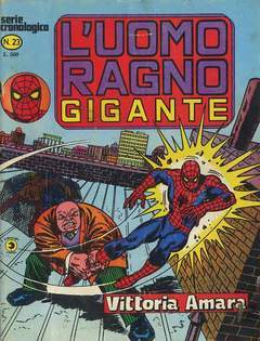 UOMO RAGNO GIGANTE 23-CORNO- nuvolosofumetti.