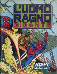 UOMO RAGNO GIGANTE 27-CORNO- nuvolosofumetti.