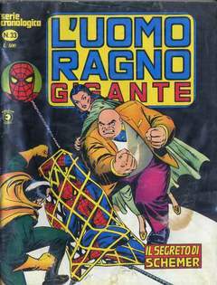 UOMO RAGNO GIGANTE 33-CORNO- nuvolosofumetti.