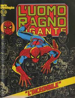 UOMO RAGNO GIGANTE 38-CORNO- nuvolosofumetti.