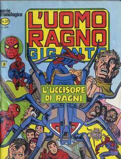 UOMO RAGNO GIGANTE 39-CORNO- nuvolosofumetti.