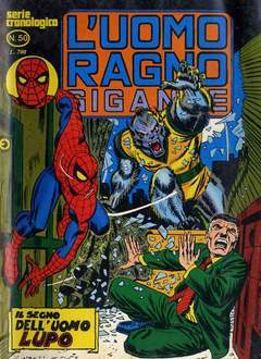 UOMO RAGNO GIGANTE 50-CORNO- nuvolosofumetti.
