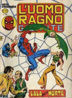 UOMO RAGNO GIGANTE 51-CORNO- nuvolosofumetti.