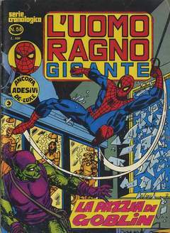 UOMO RAGNO GIGANTE 58-CORNO- nuvolosofumetti.
