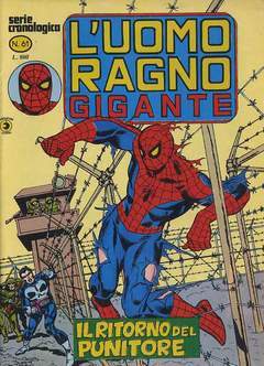 UOMO RAGNO GIGANTE 61-CORNO- nuvolosofumetti.