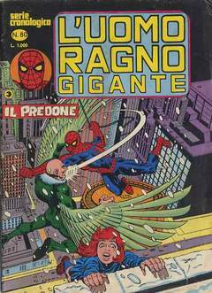 UOMO RAGNO GIGANTE 80-CORNO- nuvolosofumetti.