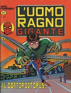 UOMO RAGNO GIGANTE 2-CORNO- nuvolosofumetti.