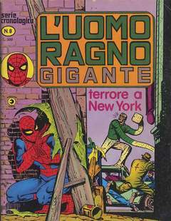 UOMO RAGNO GIGANTE 8-CORNO- nuvolosofumetti.