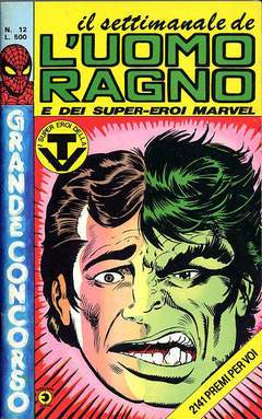 UOMO RAGNO SETTIMANALE 12-CORNO- nuvolosofumetti.