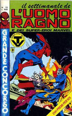 UOMO RAGNO SETTIMANALE 13-CORNO- nuvolosofumetti.