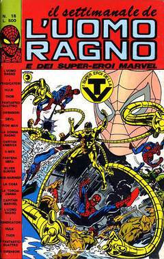 UOMO RAGNO SETTIMANALE 18-CORNO- nuvolosofumetti.