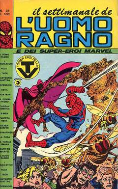UOMO RAGNO SETTIMANALE 31-CORNO- nuvolosofumetti.