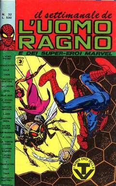 UOMO RAGNO SETTIMANALE 32-CORNO- nuvolosofumetti.