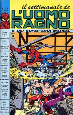 UOMO RAGNO SETTIMANALE 35-CORNO- nuvolosofumetti.