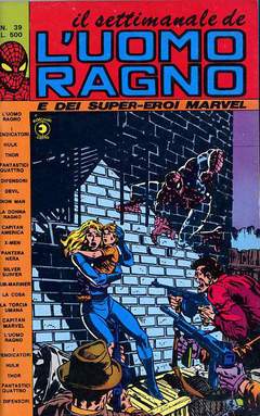 UOMO RAGNO SETTIMANALE 39-CORNO- nuvolosofumetti.