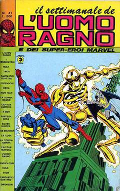 UOMO RAGNO SETTIMANALE 41-CORNO- nuvolosofumetti.