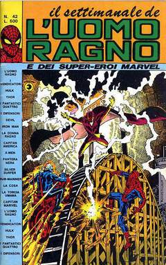 UOMO RAGNO SETTIMANALE 42-CORNO- nuvolosofumetti.