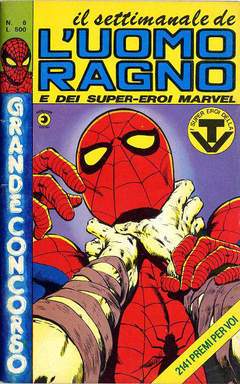 UOMO RAGNO SETTIMANALE 6-CORNO- nuvolosofumetti.