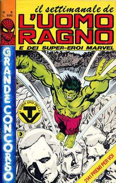 UOMO RAGNO SETTIMANALE 8-CORNO- nuvolosofumetti.