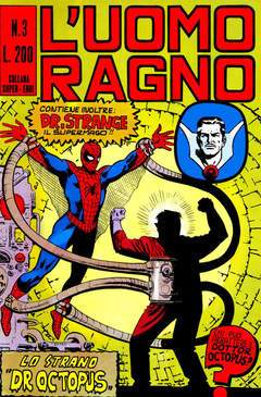 UOMO RAGNO PRIMA SERIE 3-CORNO- nuvolosofumetti.