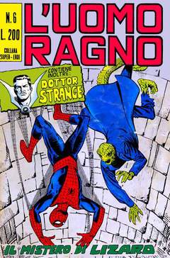 UOMO RAGNO PRIMA SERIE 6-CORNO- nuvolosofumetti.