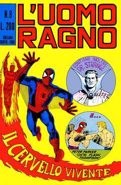 UOMO RAGNO PRIMA SERIE 8-CORNO- nuvolosofumetti.