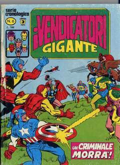 VENDICATORI GIGANTE 6-CORNO- nuvolosofumetti.