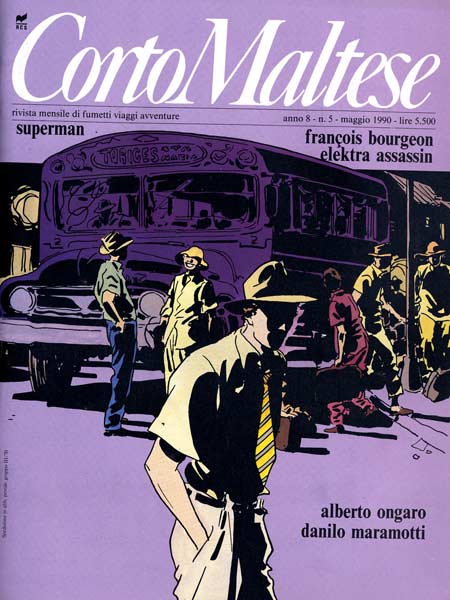 CORTO MALTESE 1990 5-Rizzoli- nuvolosofumetti.