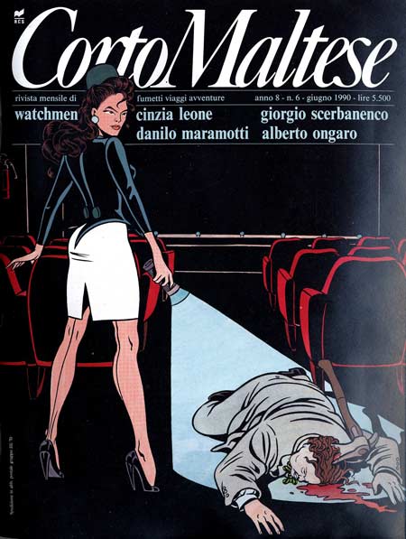 CORTO MALTESE 1990 6-Rizzoli- nuvolosofumetti.