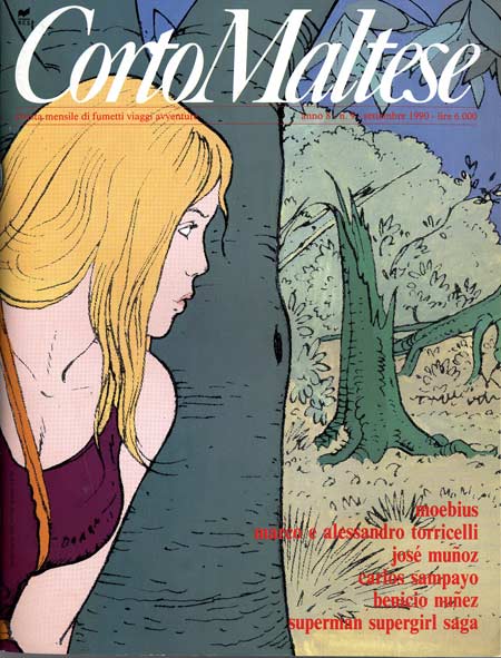 CORTO MALTESE 1990 9-Rizzoli- nuvolosofumetti.