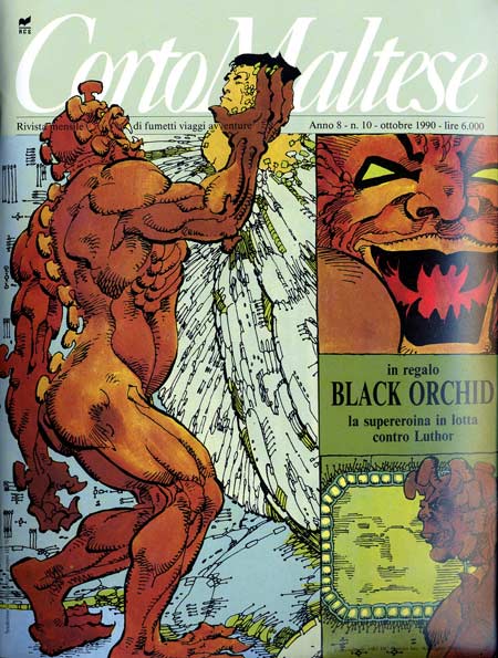 CORTO MALTESE 1990 10, Rizzoli, nuvolosofumetti,