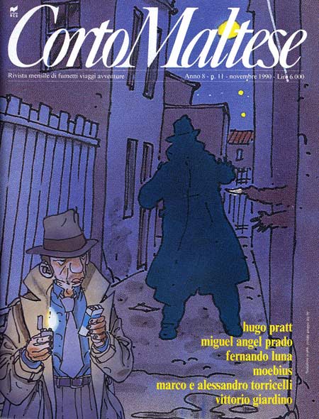 CORTO MALTESE 1990 11-Rizzoli- nuvolosofumetti.