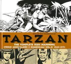 TARZAN THE COMPLETE RUSS MANNING, strisce giornaliere e domenicali 2-Cosmo editore- nuvolosofumetti.