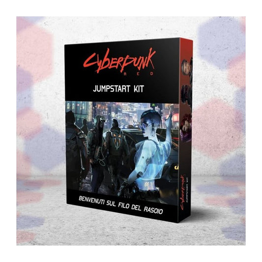 CYBERPUNK RED jumpstart kit GIOCO DI RUOLO in italiano SET COMPLETO, Asmodee, nuvolosofumetti,