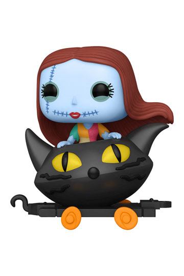 Nightmare before Christmas POP! 08 Disney Train Cart Vinyl Figure Sally in Cat Cart 9 cm