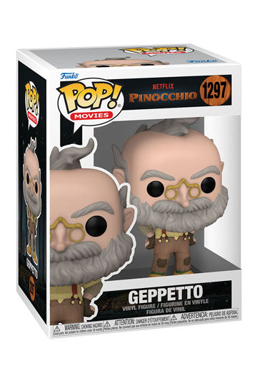 Pinocchio POP! 1297 Movies Vinyl Figure Geppeto 9 cm