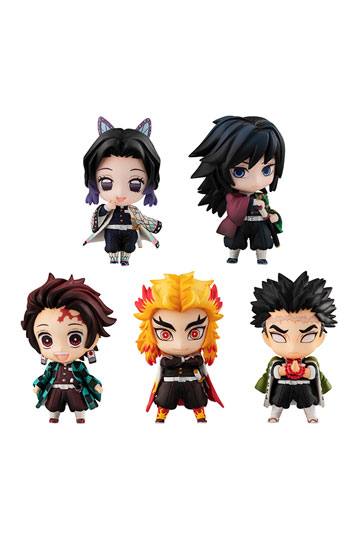 Demon Slayer: Kimetsu no Yaiba Trading Figure 5-Pack Sailor Tanjiro & The Hashira Mascot Set A 5 cm