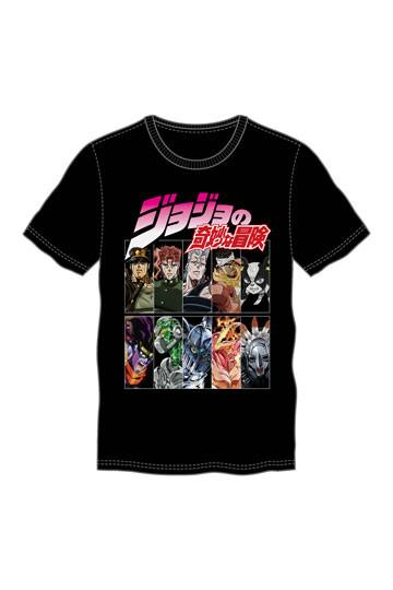 Jojo's Bizarre Adventure T-Shirt Character Grid - M
